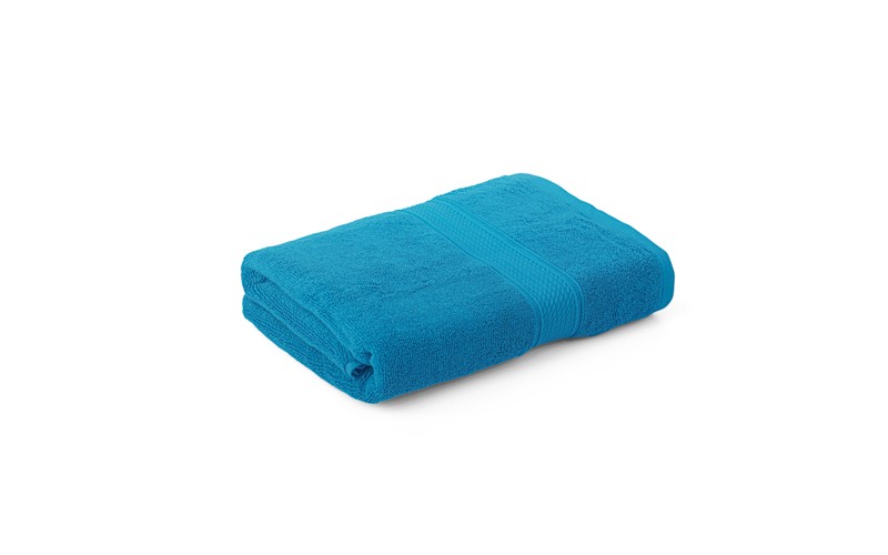 Cannon Cotton Plain Towel ( 70 x 140 ) - D.Turquoise