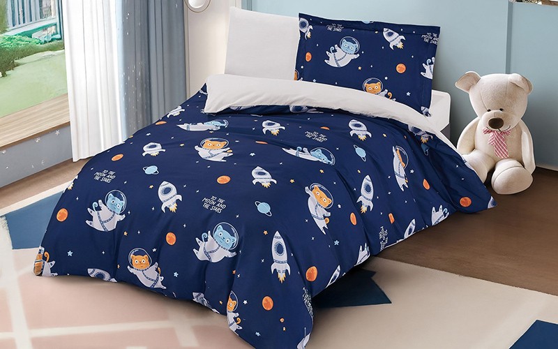 Fero Kids Comforter Bedding Set 4 PCS - Multi Color