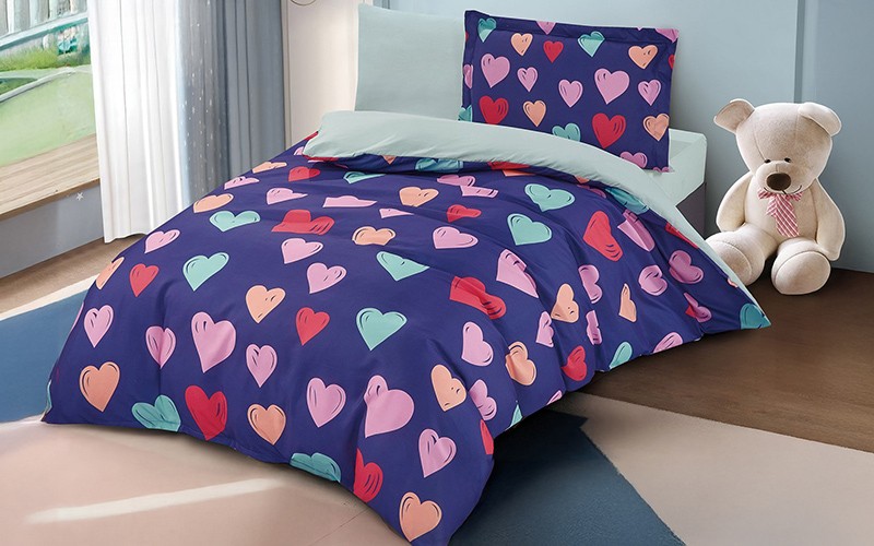 Fero Kids Comforter Bedding Set 4 PCS - Multi Color