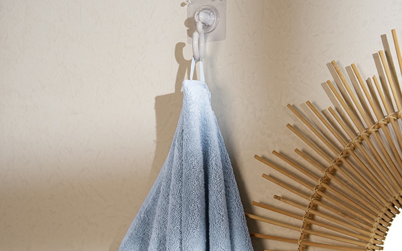 Al Saad Home Jacquard Cotton Towel ( 70 x 140 ) - Turquoise