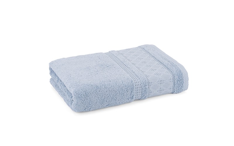 Al Saad Home Jacquard Cotton Towel ( 70 x 140 ) - Turquoise