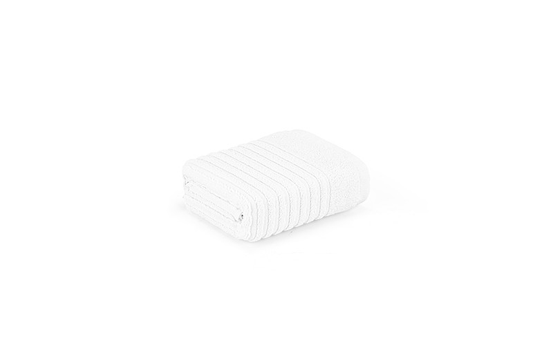 Al Saad Home Cotton Hotel Stripe Towel Set 6 PCS - White
