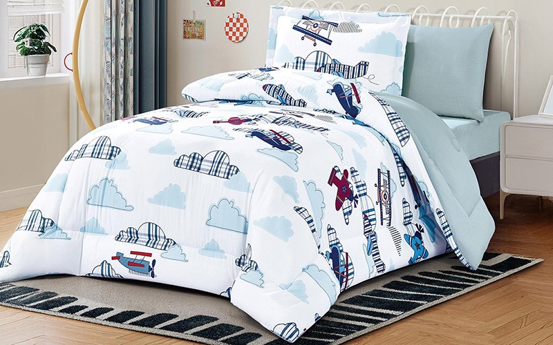 Fero Printed Kids Duvet Cover Set 4 PCS - Multi Color