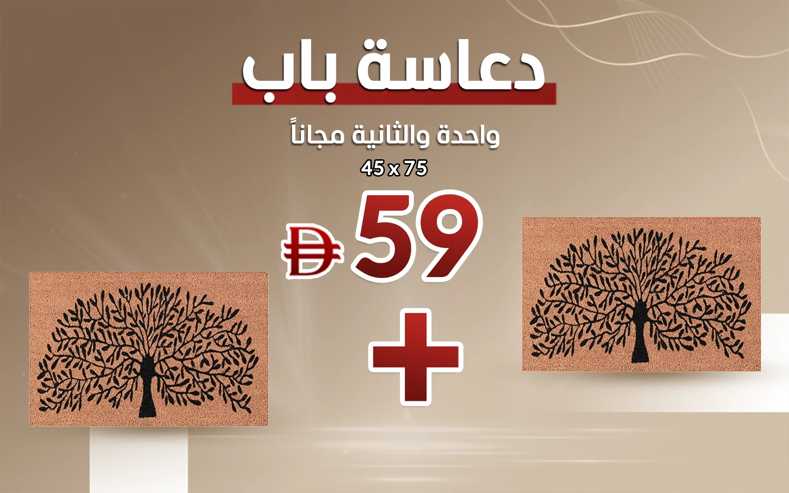 Al Saad Home Door Mat ( Buy One Get 2nd Free )
