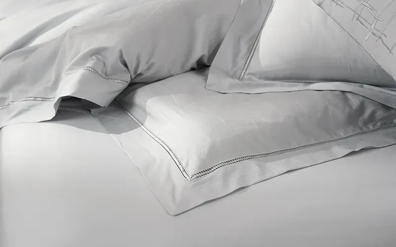 Posh Cotton Jacquard Comforter Bedding Set Box 8 PCS - King Grey