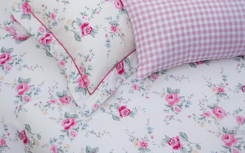 Clara Cotton Printed Comforter Bedding Set 7 PCS - King Multi Color