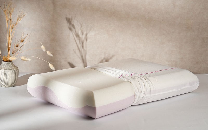 AL Saad Home Dual Layer Cooling Memory Foam Pillow