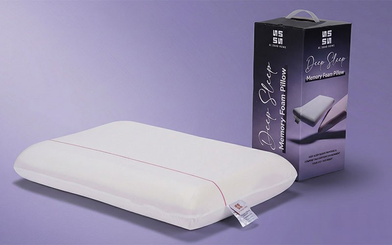 AL Saad Home Dual Layer Cooling Memory Foam Pillow