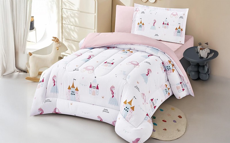 Fero Kids Comforter Bedding Set 4 PCS - Multi Color