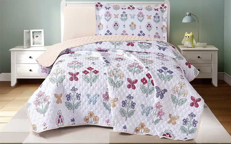 Fero Kids Bed Spread 4 PCS - Multi Color