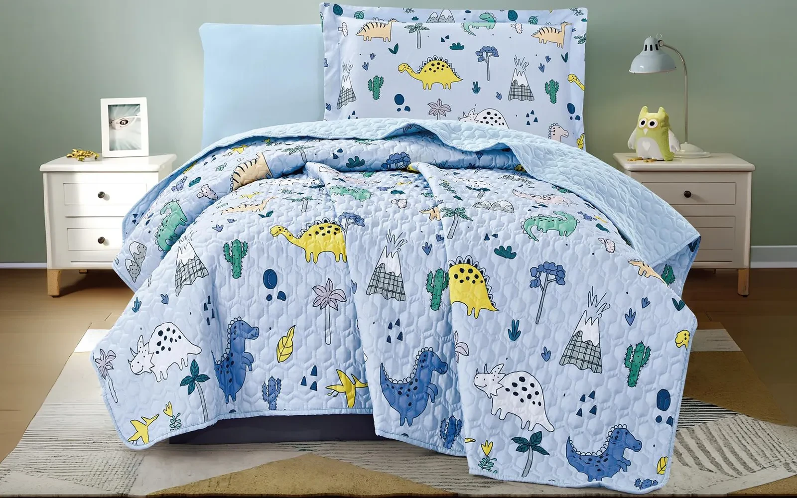 Fero Kids BedSpread 4 PCS - Multi Color