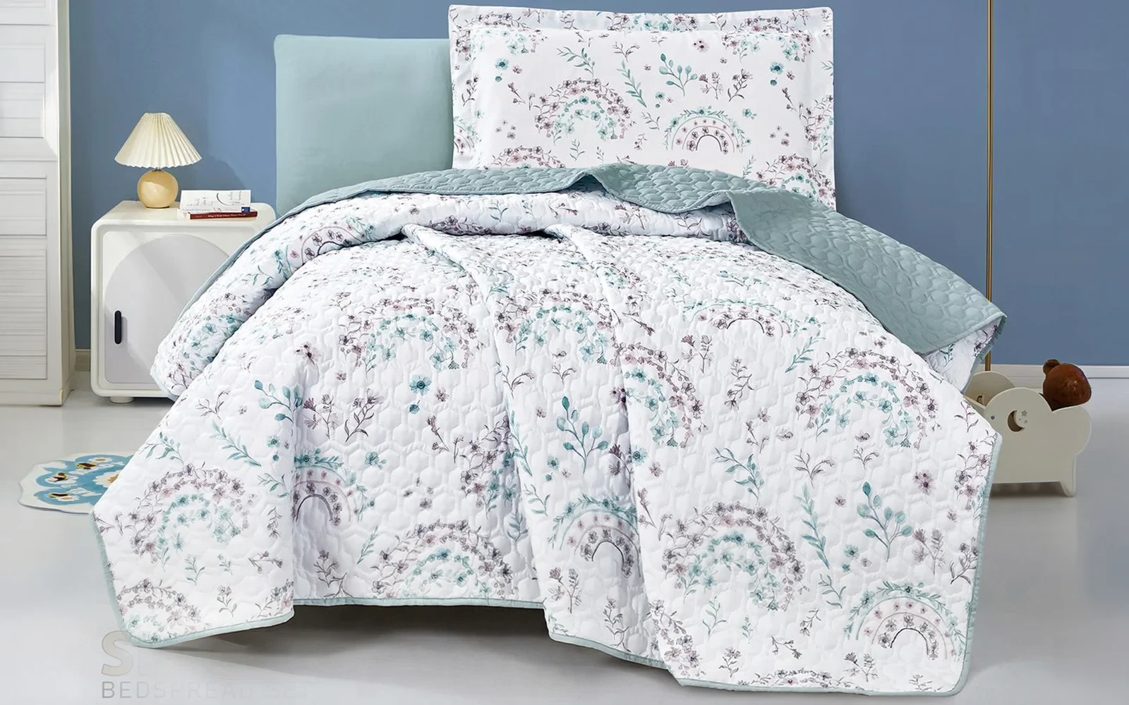 Fero Kids BedSpread 4 PCS - Multi Color