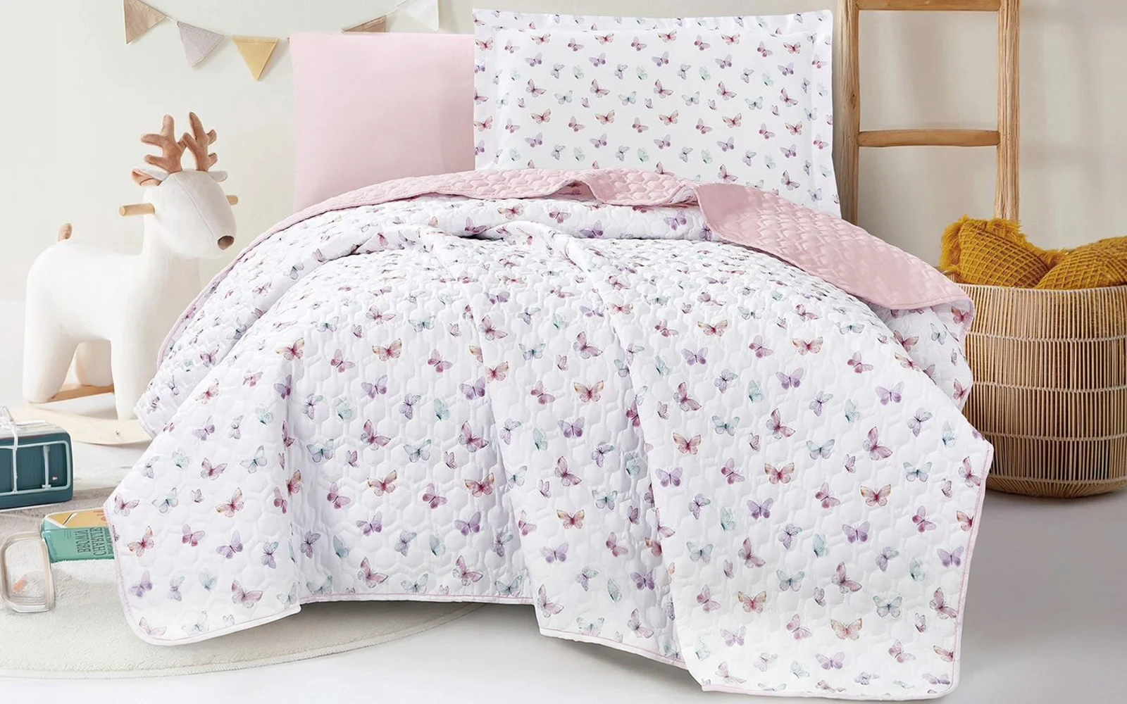 Fero Kids BedSpread 4 PCS - Multi Color