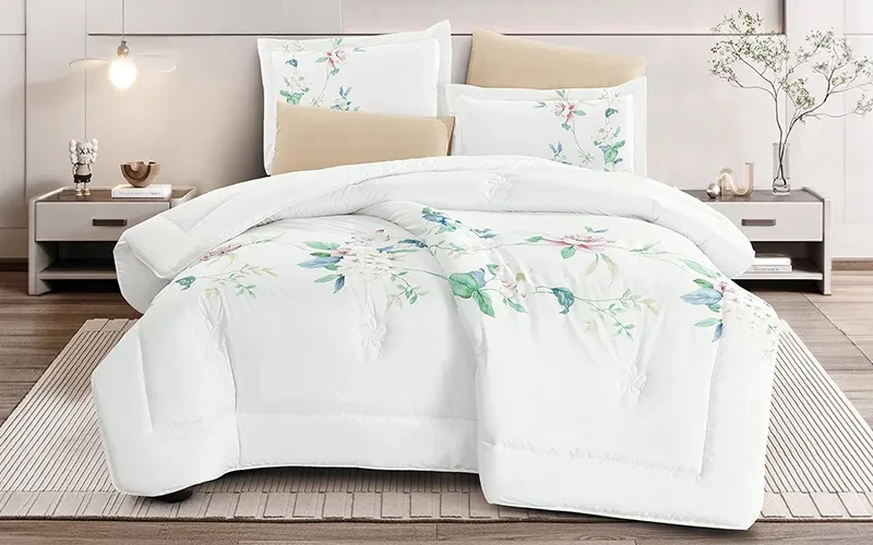Ramad Printed Comforter Bedding Set 6 PCS - King Multi Color