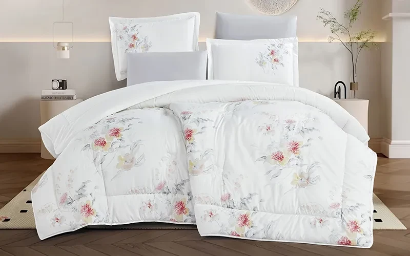 Ramad Printed Comforter Bedding Set 6 PCS - King Multi Color