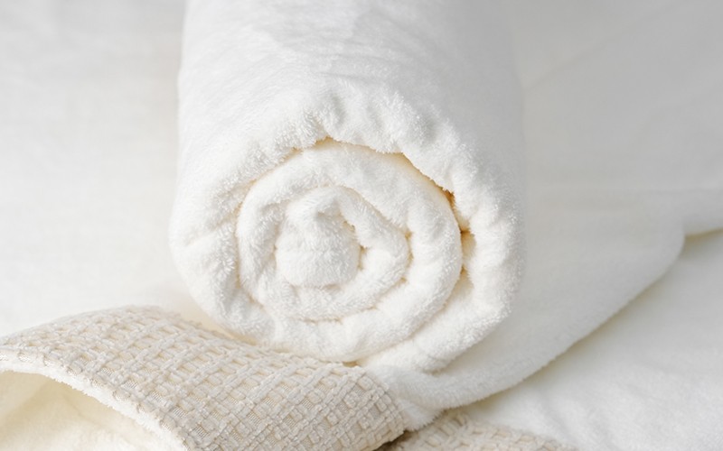 Armada Coral Fleece Waffle Towel 1 PC ( 50 x 100 ) - Cream