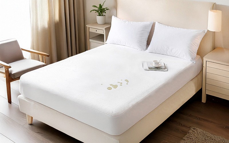 Al Saad Home Dream Package ( Luxury Nordic Mattress -  Embroidered Jacquard Wedding Box Set  - Mattress Protector - 4 Hotel Pillows - Air Freshener ) - ( 200 X 200 )