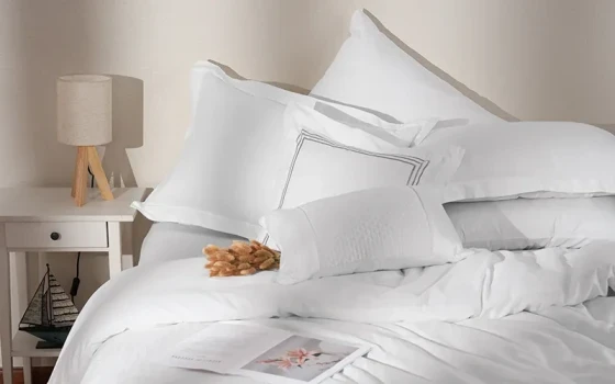 Al Saad Home Dream Package ( Luxury Nordic Mattress -  Cotton Jacquard Wedding Box Set  - Mattress Protector - 4 Hotel Pillows - Air Freshener ) - ( 180 X 200 )