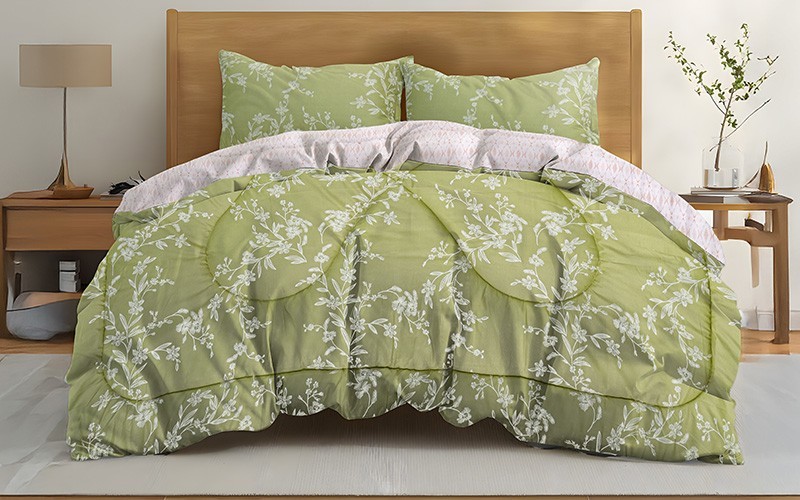 Armada Printed Comforter Bedding Set 4 PCS - King Multi Color