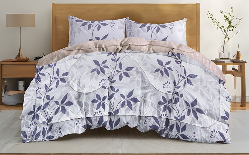 Armada Printed Comforter Bedding Set 4 PCS - King Multi Color