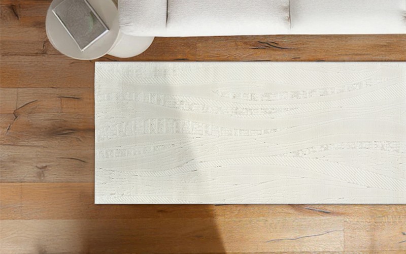 Sadaf Premium Carpet - ( 100 X 200 ) cm Cream