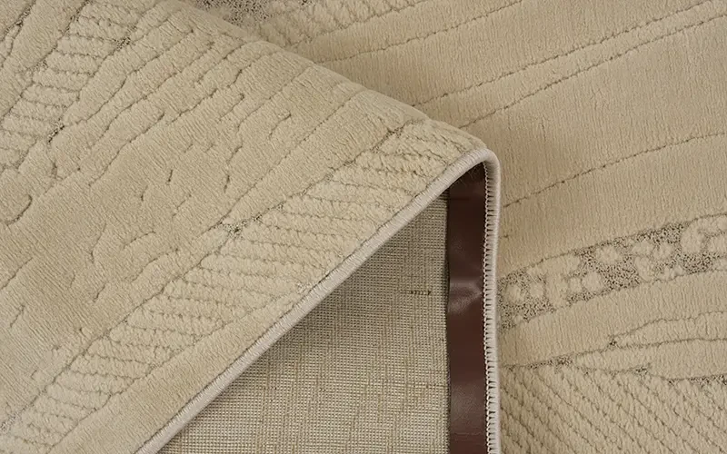 Sadaf Premium Carpet - ( 80 X 150 ) cm L.Beige