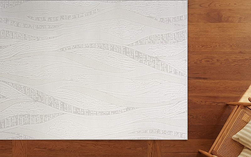 Sadaf Premium Carpet - ( 250 X 350 ) cm Off White