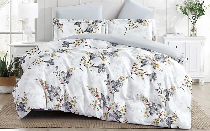 Lina Printed Duvet Cover Bedding Set Without Filling 4 PCS - King Multi Color