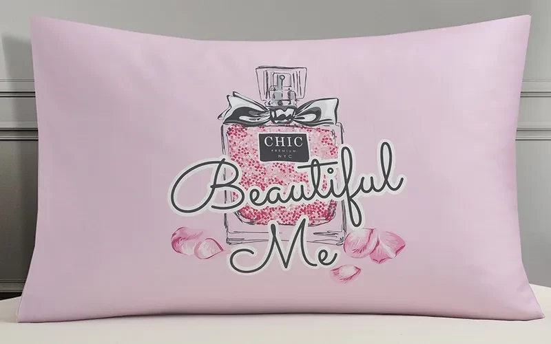 Cannon Kids Cotton Printed Comforter Set 4 PCS - L.Pink