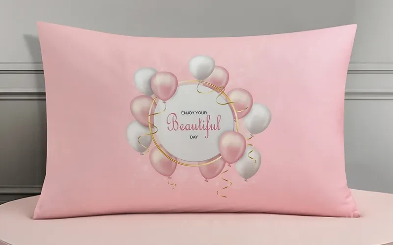 Cannon Kids Cotton Printed Comforter Set 4 PCS - Pink