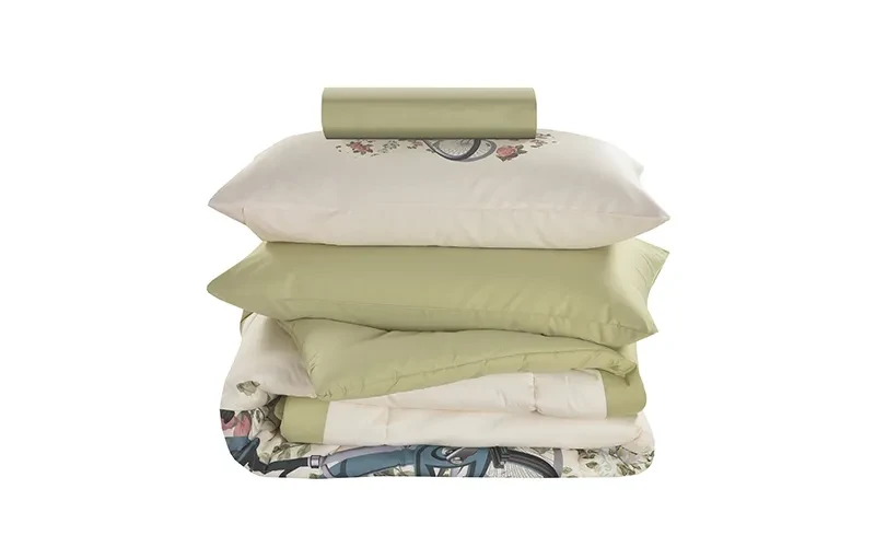 Cannon Kids Cotton Printed Comforter Set 4 PCS - Multi Color