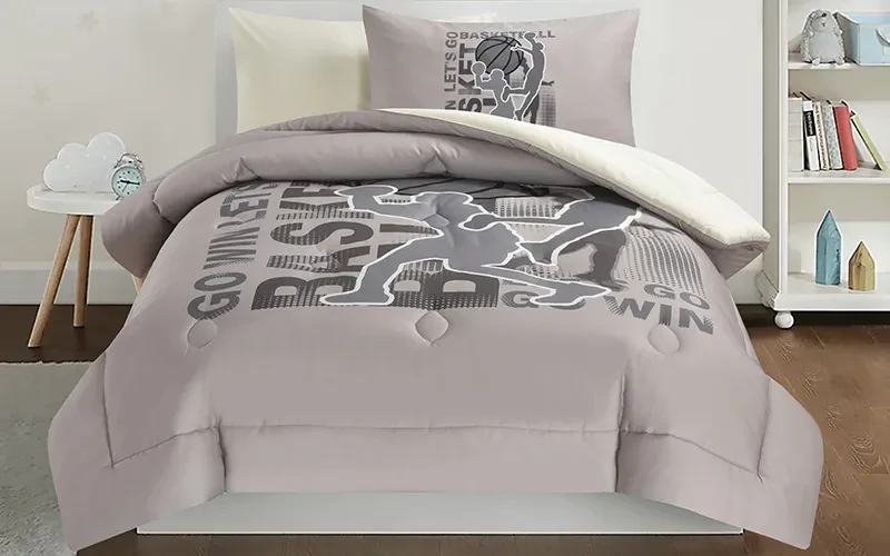 Cannon Kids Cotton Printed Comforter Set 4 PCS - Multi Color