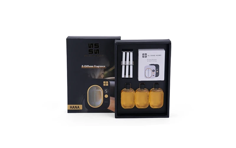 Al Saad Home Smart Aroma Diffuser with 3 Arabic Fragrance Oils - Hana
