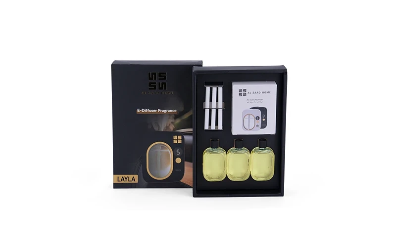 Al Saad Home Smart Aroma Diffuser with 3 Arabic Fragrance Oils - Layla