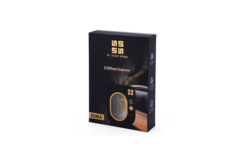 Al Saad Home Smart Aroma Diffuser with 3 Arabic Fragrance Oils - Rima