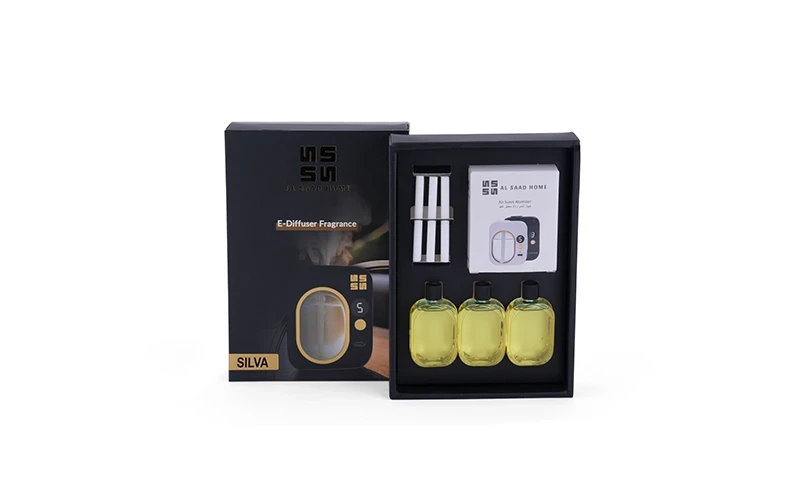 Al Saad Home Smart Aroma Diffuser with 3 Arabic Fragrance Oils - Silva