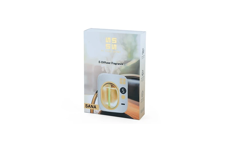 Al Saad Home Smart Aroma Diffuser with 3 French Fragrance Oils - Sana