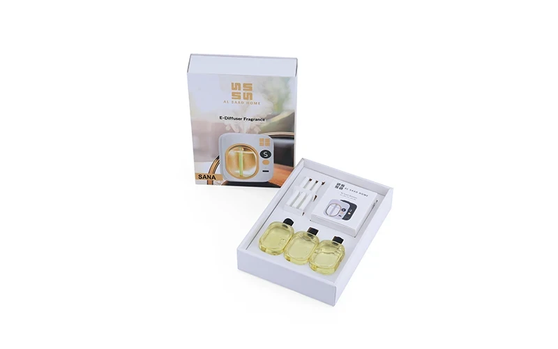 Al Saad Home Smart Aroma Diffuser with 3 French Fragrance Oils - Sana