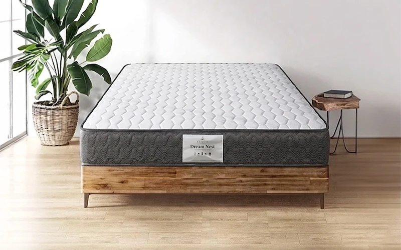 Dream Nest Mattress With Connected Bonnell Spring System ( 200 × 120 ) – Medium Hardness