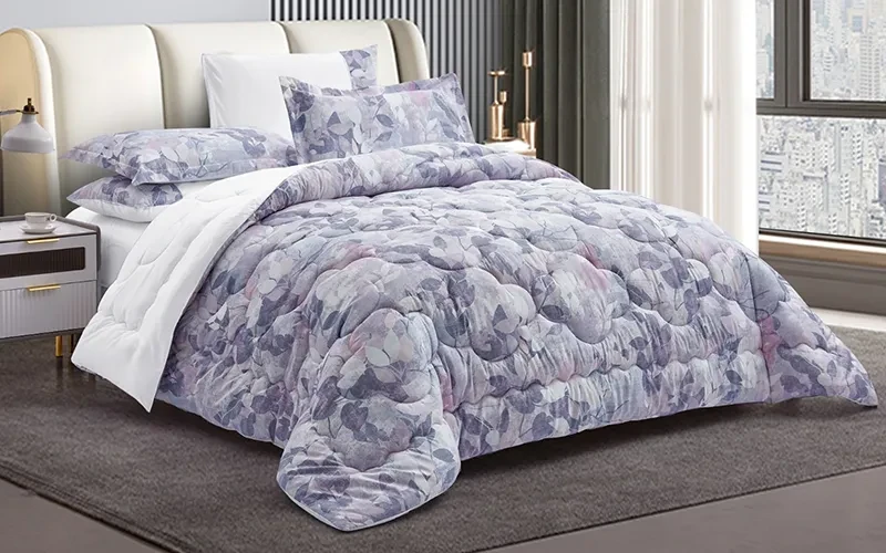 Valentini Printed Comforter Bedding Set 4 PCS - Single Multi Color