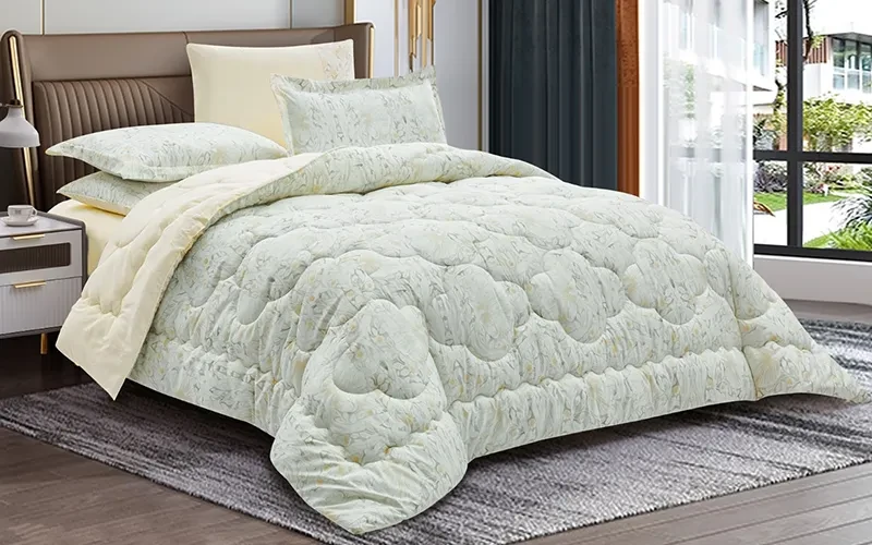 Valentini Printed Comforter Bedding Set 4 PCS - Single Multi Color