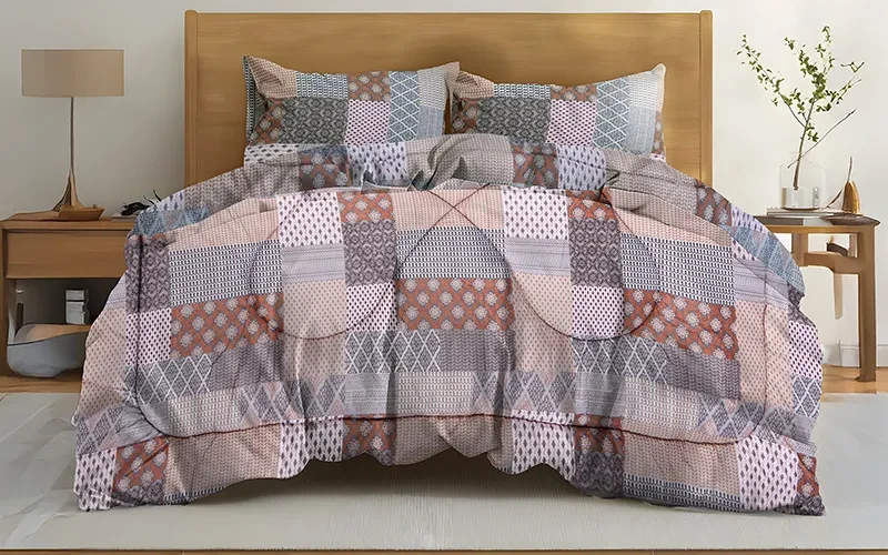 Armada Printed Comforter Bedding Set 3 PCS - Single Multi Color