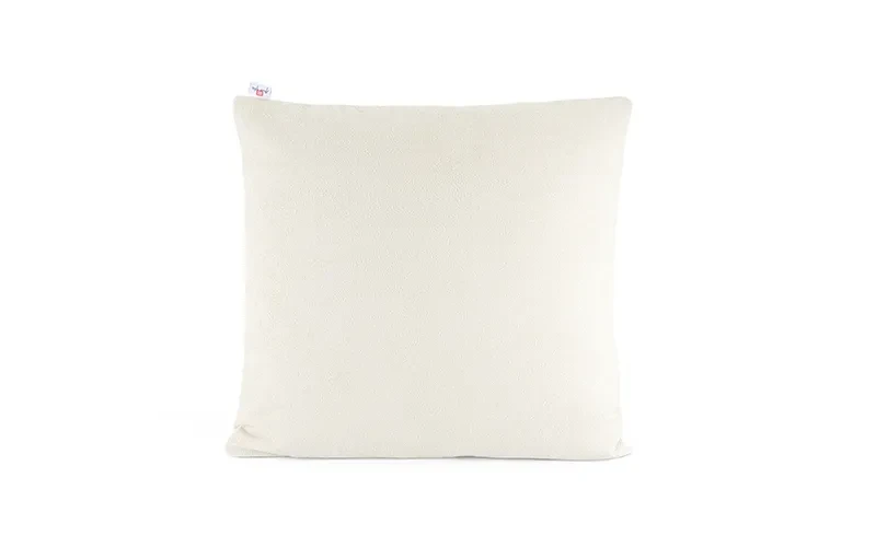 AL Saad Home Kazan Cotton Linen Cushion ( With Filling ) - ( 60 x 60 ) - L.Beige