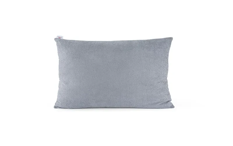 AL Saad Home Kazan Cotton Linen Cushion ( With Filling ) - ( 35 x 55 ) - Grey