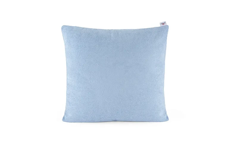 AL Saad Home Kazan Cotton Linen Cushion ( With Filling ) - ( 60 x 60 ) - Blue