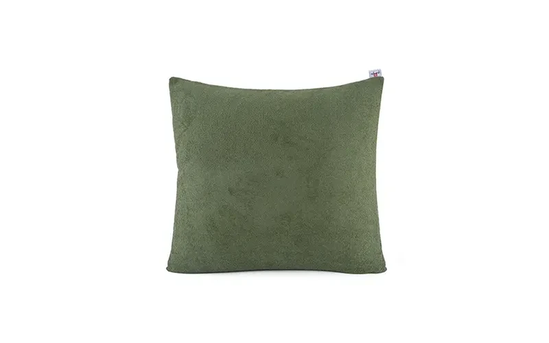 AL Saad Home Kazan Cotton Linen Cushion ( With Filling ) - ( 45 x 45 ) - Mint