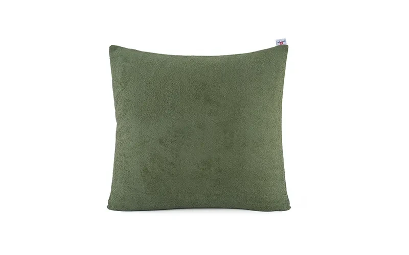 AL Saad Home Kazan Cotton Linen Cushion ( With Filling ) - ( 60 x 60 ) - Mint