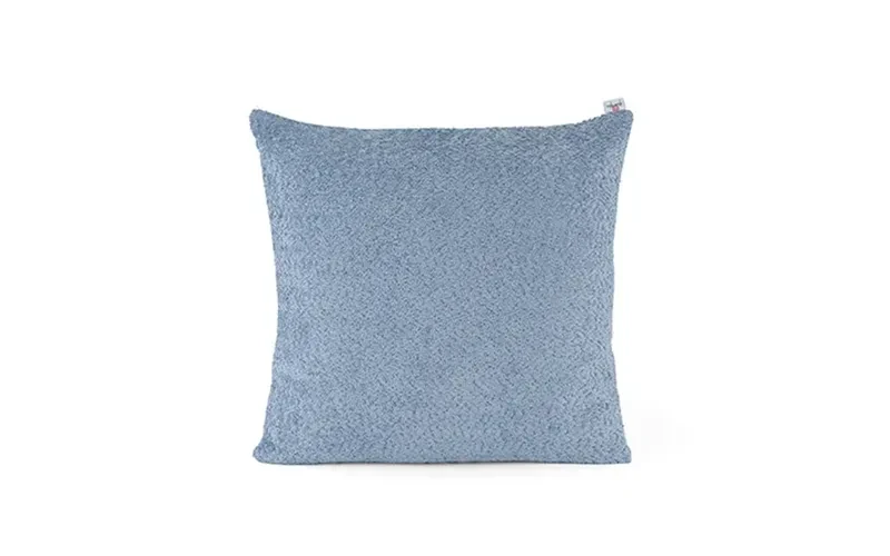 AL Saad Home Chenille Tala Cushion ( With Filling ) - ( 60 x 60 ) - Blue