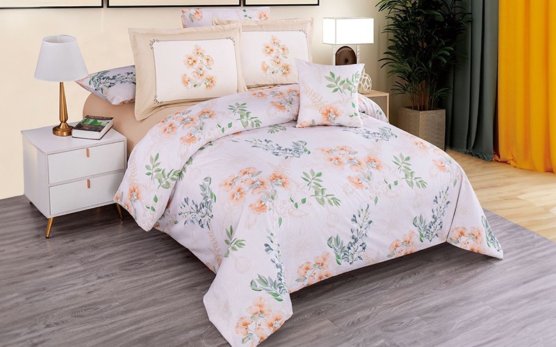 Guzel Printed Comforter Bedding Set 4 PCS - Single Multi Color
