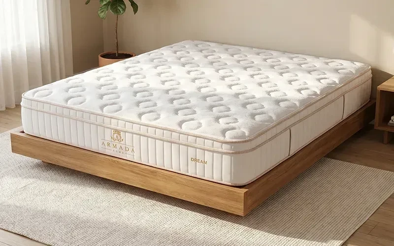 مرتبة دريم بتقنية النوابض المستقلة من ارمادا ( 190 × 200 ) - متوسطة الصلابة